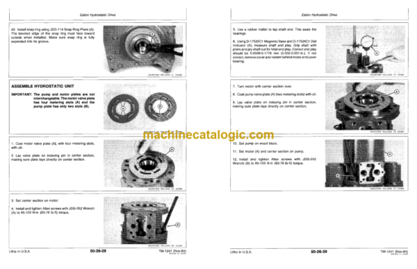 John Deere 9940 Cotton Picker Technical Manual (TM1356)