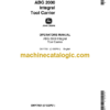 John Deere ABG 2000 Integral Tool Carrier Operator's Manual (OMY7951)