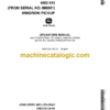 John Deere 630 and 645 Windrow Pickup Operator's Manual (OMCC42128)