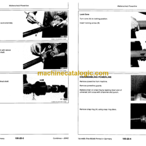 John Deere 810, 812, 812 SH, 814, 814 SH 816, 816 SH, 818 and ud Cutting Platforms 483, 583, 683 Corn Heads Technical Manual (TM4468)