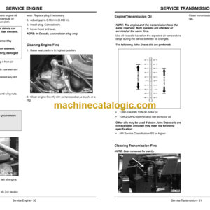 John Deere F510 and F525 Front Mowers Operator’s Manual (OMM144025H0)