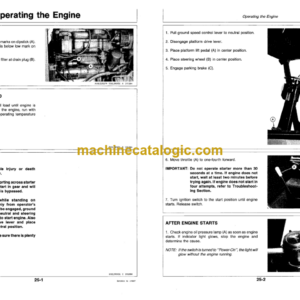 John Deere 780 Hydra-Push Manure Spreader Operator’s Manual (OMW37978)