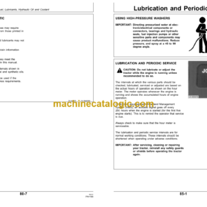 John Deere 6100, 6200, 6300 and 6400 Tractors Operator’s Manual (OMAL110985)