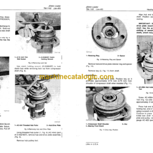John Deere JD444 Loader Technical Manual (TM1162)