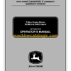 John Deere 2500B and 2500E Riding Greens Mower Hybrid Operator's Manual (OMTCU22479)