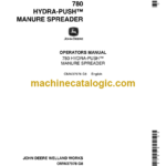 John Deere 780 Hydra-Push Manure Spreader Operator's Manual (OMW37978)