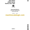 John Deere 2200A Series Surflex Disk Tiller Operator's Manual (OMW25)