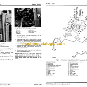 John Deere 2140 Tractor Technical Manual (TM4373)