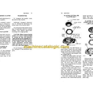 John Deere 24B Corn and 25B Cotton and Corn Unit Planters Operator’s Manual (OMB25425)