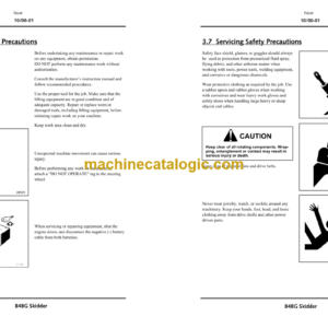 John Deere 848G Skidder Operator’s Manual (OMT186595)