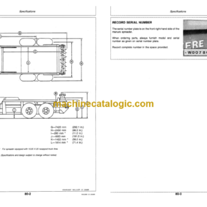 John Deere VR66, VR73 Vibratory Roller Operator’s Manual (OMKV16797)