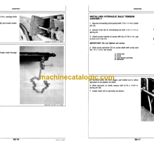 John Deere 347 Baler Operator’s Manual (OME76108)