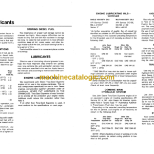 John Deere 6602 Combines Operator’s Manual (OMH92874)