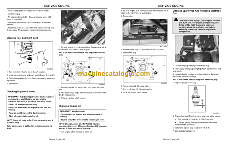 John Deere 220 E-Cut Hybrid Walk Greens Mower Operator's Manual (OMTCU24982)