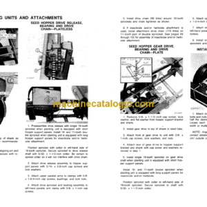 John Deere 7100 Mounted Max-Emerge Planters Operator’s Manual (OMA27347)