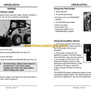 John Deere 8875 Skid Steer Loader Operator’s Manual (OMM123273)