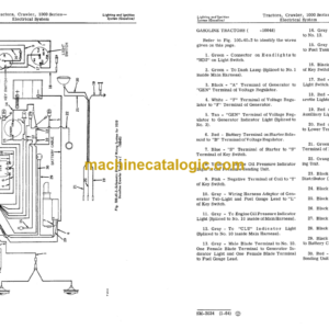 John Deere 1000 Series Crawler Tractors Service Manual (SM2034)