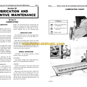 John Deere 50 Forage Blower Service Manual (SM2006)