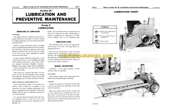 John Deere 50 Forage Blower Service Manual (SM2006)