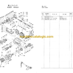 Hitachi EX75URT EX100T Excavator Parts Catalog