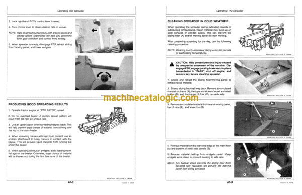 John Deere VR66, VR73 Vibratory Roller Operator's Manual (OMKV16797)