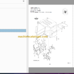Hitachi ZX27U-3 ZX27U-3F ZX29U-3 ZX29U-3F Hydraulic Excavator Parts Catalog & Equipment Components Parts Catalog