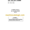 John Deere 335 435 Log Loader Technical Manual (TM1875)