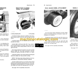 John Deere 7000 DRAWN MAX-EMERGE PLANTERS Operator’s Manual (OMA35932)