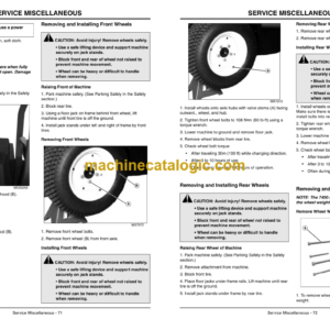 John Deere 7200, 7400 Trim and Surrounds Mower Operator’s Manual (OMTCU28166)