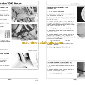 John Deere 7200 and 7400 Tractors Operator’s Manual (OMAR113565)