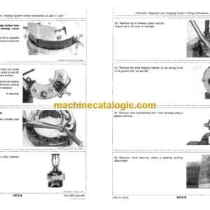 John Deere 410B 410C 510B 510C Backhoe Loaders Repair Technical Manual (TM1489)