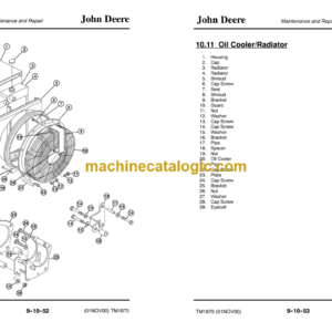 John Deere 335 435 Log Loader Technical Manual (TM1875)