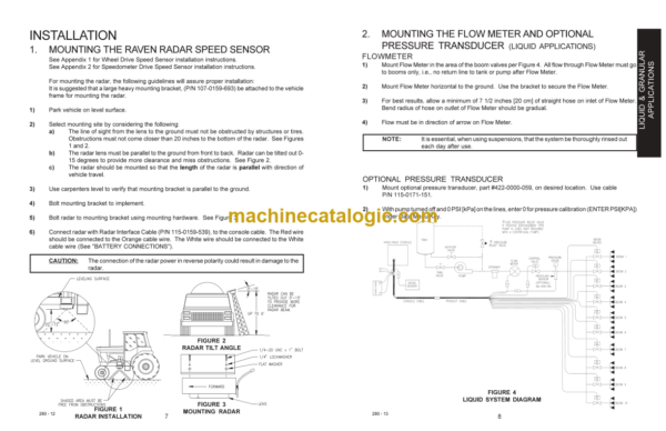 Hagie MODEL STS 16 HI-TRACTOR Operator's Manual (TMFA105519)