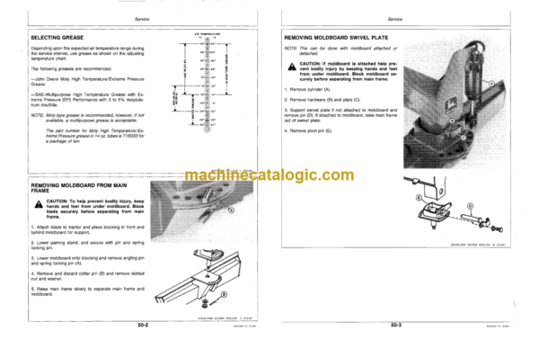 John Deere 155 Rear Blade Operator's Manual (OMW38929)