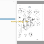 Hitachi ZX27UNA-3 Hydraulic Excavator Parts Catalog & Equipment Components Parts Catalog
