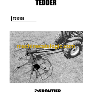 John Deere TD1010E Tedder Operator's Manual (TNOMUS00TDF)