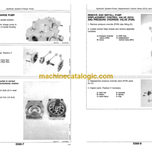 John Deere 643 Feller-Buncher Repair Technical Manual (TM1425)