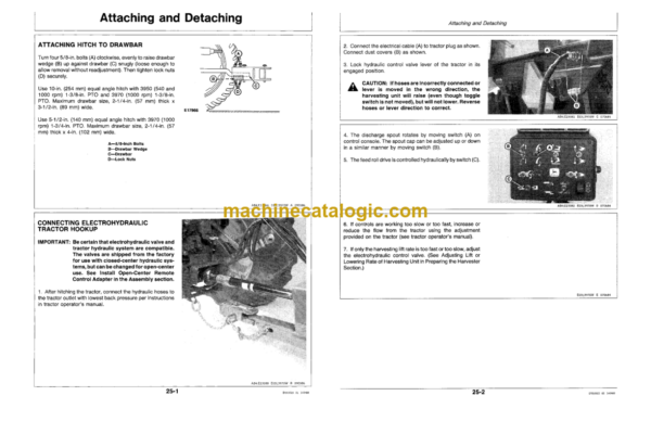 John Deere 3950 and 3970 Forage Harvesters Operator's Manual (OME77183)