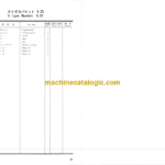 Hitachi UH052M Hydraulic Excavator Parts Catalog