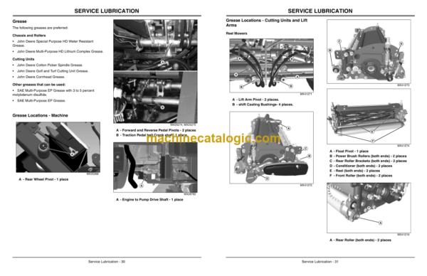 John Deere 7200, 7400 Trim and Surrounds Mower Operator's Manual (OMTCU28601)