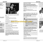 John Deere 1505 - 1515 Basic Machines Operator's Manual (OMTCU38832)