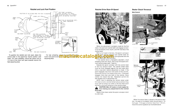 John Deere 122 and 125 Chuck Wagons Operator's Manual (OMW21339)