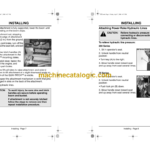 John Deere PR72, PR72S, and PR96 Power Rake for 240, 250, 260, 270 and 4475, 5575, 6675, 7775, 8875 Skid Steers Operator's Manual (OMKV16793)