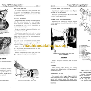 John Deere 720 Series Spark Ignition Tractors Service Manual (SM2025)