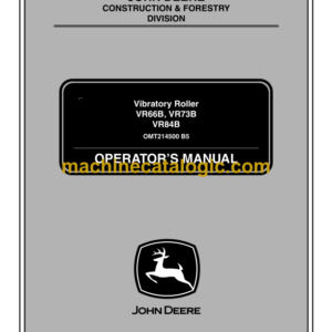 John Deere 65 Pull-Type Combines Operator's Manual (OMH30260)