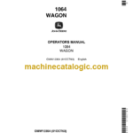 John Deere 1064 Wagon Operator's Manual (OMW12354)