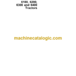 John Deere 6100, 6200, 6300 and 6400 Tractors Operator's Manual (OMAL76458)