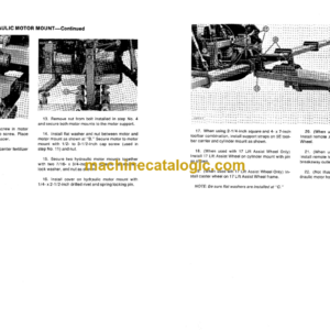 John Deere 451 and 651 Toolbar Fertilizer Units Operator’s Manual (OMB25495)