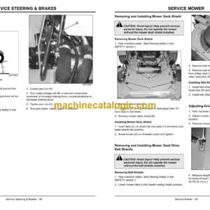 John Deere 647, 657 and 667 QuikTrak Operator’s Manual (OMTCU15691D2)