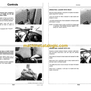 John Deere 146 Farm Loader Operator’s Manual (OMW37920)